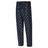 Pantalon en tricot noir Record All Over des Jaguars de Jacksonville Concepts Sport pour hommes