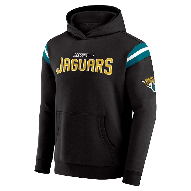 Men's Darius Rucker Collection by Fanatics Black Jacksonville Jaguars Football Washed Pullover Hoodie