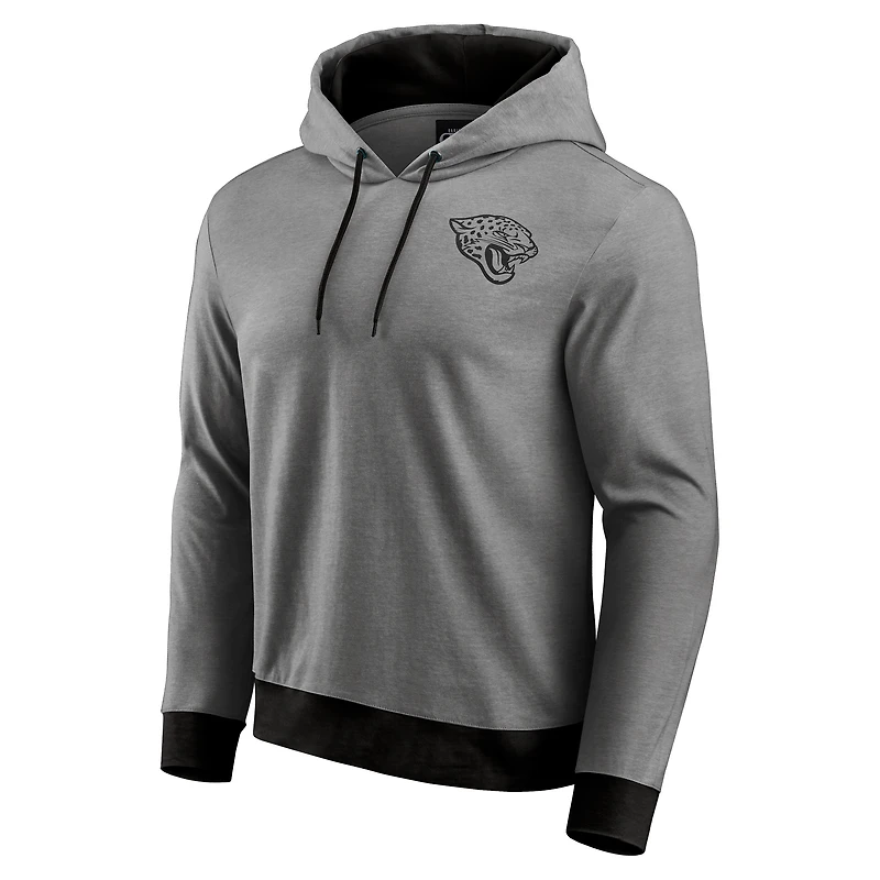 Men's Darius Rucker Collection by Fanatics Black Jacksonville Jaguars Tonal Knit Pullover Hoodie