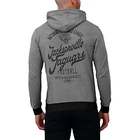 Men's Darius Rucker Collection by Fanatics Black Jacksonville Jaguars Tonal Knit Pullover Hoodie