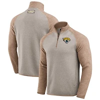 Veste zippée ton sur pour homme de la collection Darius Rucker Fanatics, couleur tan, des Jaguars Jacksonville