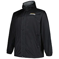 Dunbrooke Black Jacksonville Jaguars Big & Tall Legacy Stadium Veste entièrement zippée pour homme