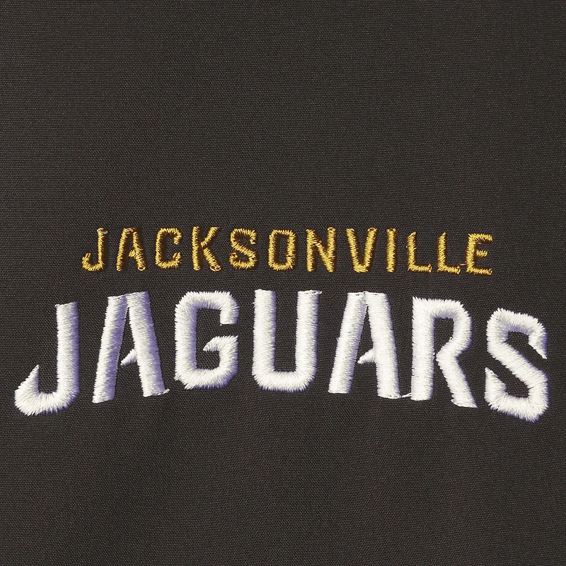 Dunbrooke Jacksonville Jaguars Circle Archer Softshell Noir Full-Zip Vest pour hommes