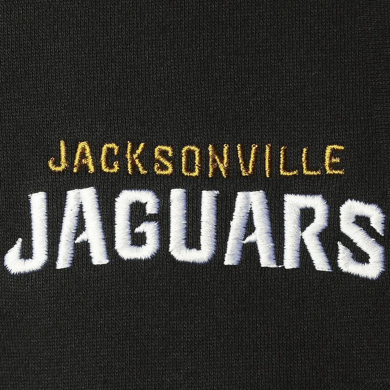 Pull à capuche entièrement zippé Dunbrooke Jacksonville Jaguars Craftsman noir pour homme avec doublure thermique