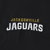 Dunbrooke Black Jacksonville Jaguars Hurricane Raglan Veste coupe-vent entièrement zippée pour homme