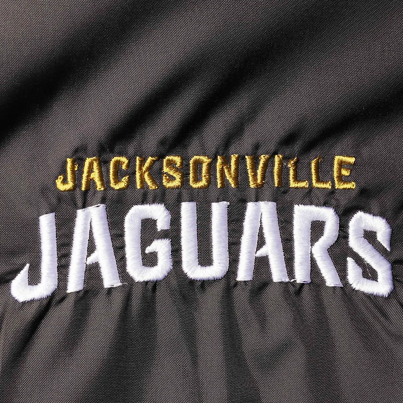 Blouson zippé noir Dunbrooke Jacksonville Jaguars Logo Legacy Stadium pour homme