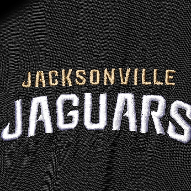 Men's Dunbrooke Black Jacksonville Jaguars Triumph Fleece Full-Zip Jacket