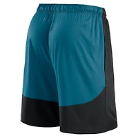 Men's Fanatics Black/Teal Jacksonville Jaguars Launch Shorts
