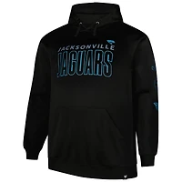 Men's Fanatics  Black Jacksonville Jaguars Big & Tall Fleece Pullover Hoodie