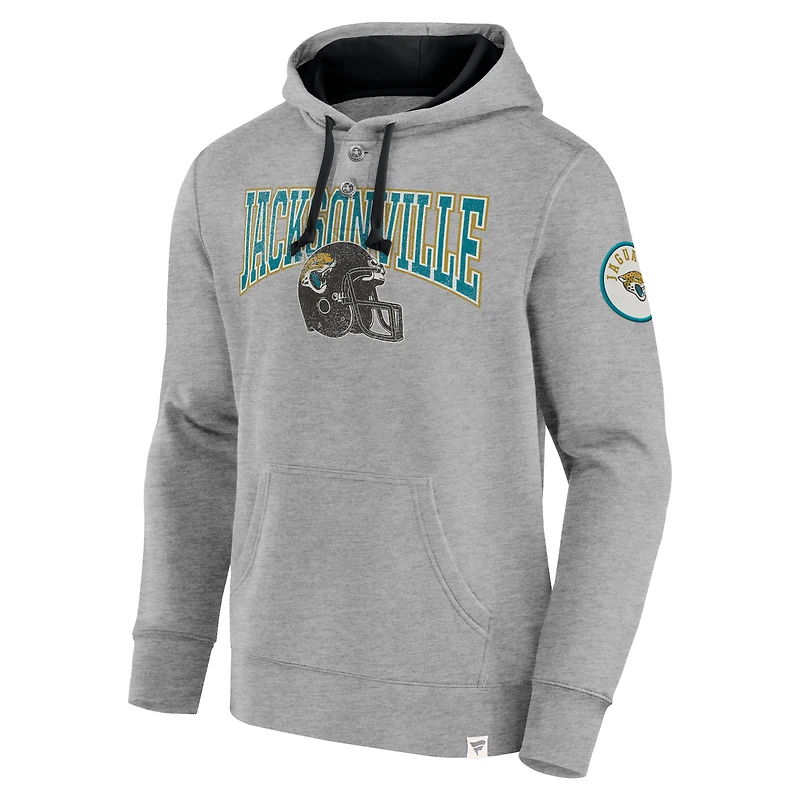 Sweat à capuche noir Fanatics Jacksonville Jaguars Label Maker pour homme