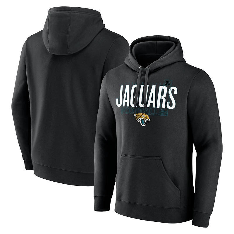 Sweat à capuche noir Jacksonville Jaguars Pylon Outline pour homme Fanatics