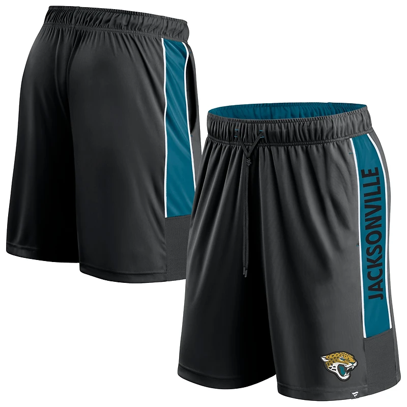 Short noir Fanatics pour hommes des Jacksonville Jaguars Win The Match