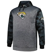 Sweat à capuche camouflage Big & Tall Fanatics Heather Charcoal Jacksonville Jaguars pour hommes