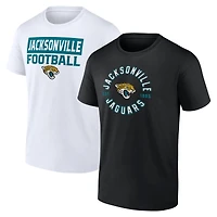 Pack combiné de t-shirts Fanatics Jacksonville Jaguars Serve pour hommes