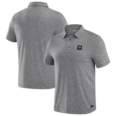 Polo noir à quatre points J. Palmer pour homme des Jaguars de Jacksonville