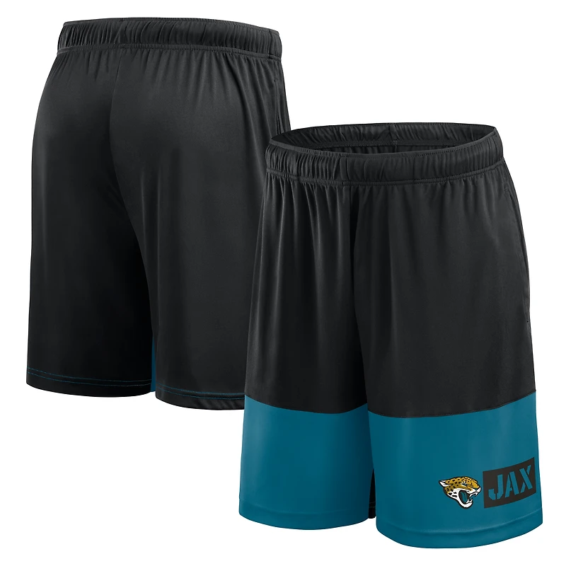 Men's Logo Athletic Black Jacksonville Jaguars Best of the Shorts