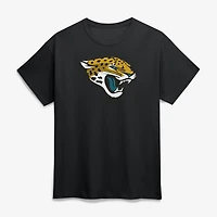 Men's Logo Athletic  Black Jacksonville Jaguars Primary T-Shirt