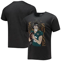 T-shirt graphique pour homme Majestic Threads Trevor Lawrence, noir, Jacksonville Jaguars, mélange de trois matières