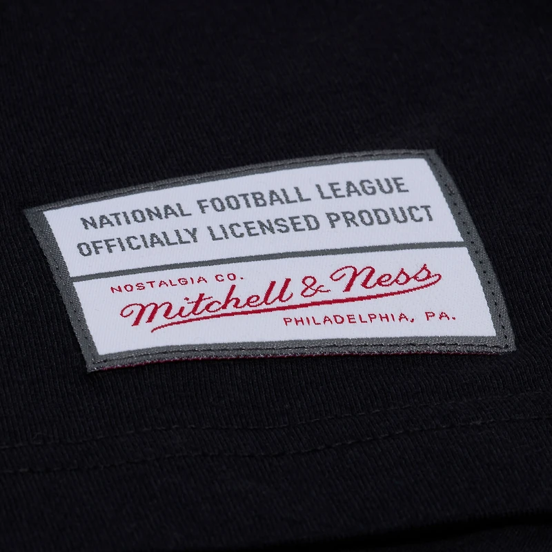 Men's Mitchell & Ness Black/Teal Jacksonville Jaguars Head Coach Tank Top
