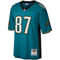 Maillot réplique Mitchell & Ness Keenan McCardell sarcelle Jacksonville Jaguars Legacy pour hommes