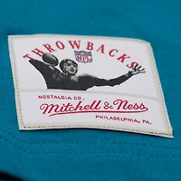 Débardeur rétro colorblock bleu sarcelle pour homme Mitchell & Ness des Jaguars de Jacksonville