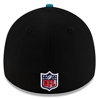 Men's New Era Black/Teal Jacksonville Jaguars 2025 NFL Draft 39THIRTY Flex Hat