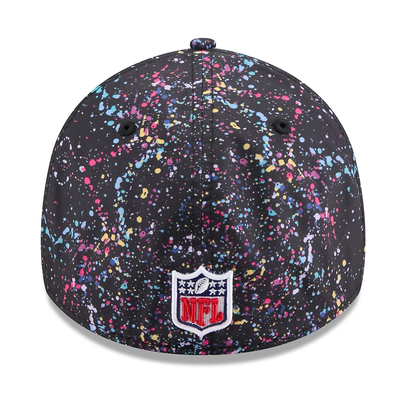 Men's New Era  Black Jacksonville Jaguars 2025 NFL Crucial Catch 39THIRTY Flex Hat
