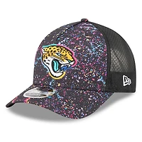Men's New Era Black Jacksonville Jaguars 2025 NFL Crucial Catch 9FORTY Adjustable Hat