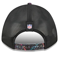 Men's New Era Black Jacksonville Jaguars 2025 NFL Crucial Catch 9FORTY Adjustable Hat