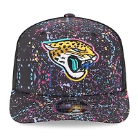 Casquette ajustable 9SEVENTY NFL Crucial Catch 2025 des Jaguars de Jacksonville de New Era pour homme, noire