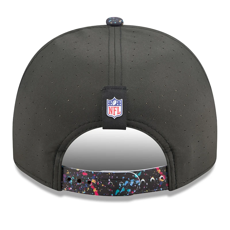 Casquette snapback 9FIFTY noire New Era Jacksonville Jaguars 2025 NFL Crucial Catch pour homme