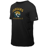 T-shirt noir New Era pour homme, Jacksonville Jaguars, repêchage NFL 2025