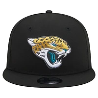 Men's New Era  Black Jacksonville Jaguars 9FIFTY Snapback Hat
