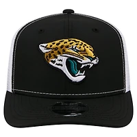 Men's New Era  Black Jacksonville Jaguars 9SEVENTY Trucker Adjustable Hat