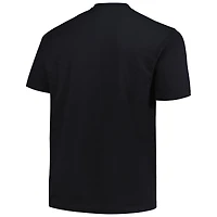 Men's New Era  Black Jacksonville Jaguars Big & Tall Helmet T-Shirt