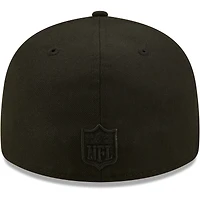 Men's New Era Black Jacksonville Jaguars on Low Profile 59FIFTY II Fitted Hat