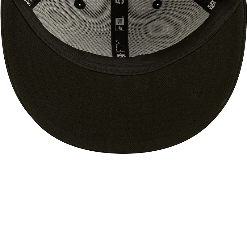 Men's New Era Black Jacksonville Jaguars on Low Profile 59FIFTY II Fitted Hat