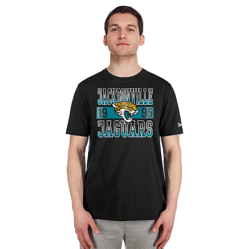 Men's New Era Black Jacksonville Jaguars City Team T-Shirt