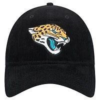 Casquette réglable noire avec cordon 9TWENTY des Jacksonville Jaguars New Era pour hommes