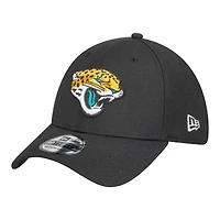 Casquette New Era noire pour homme Jacksonville Jaguars Core Team 39THIRTY Flex