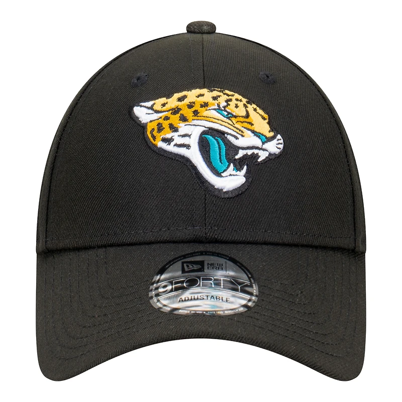 Men's New Era  Teal Jacksonville Jaguars Core Team 9FORTY Adjustable Hat