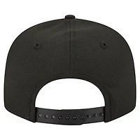 Casquette snapback New Era 9FIFTY Core Team Script noire pour homme, modèle Jacksonville Jaguars.