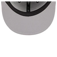 Casquette snapback New Era 9FIFTY Core Team Script noire pour homme, modèle Jacksonville Jaguars.