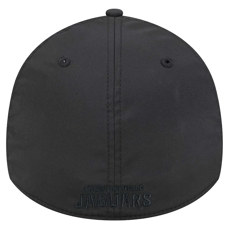 Men's New Era Black Jacksonville Jaguars Hydro 39THIRTY Flex Hat