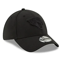 Men's New Era Black Jacksonville Jaguars Logo 39THIRTY Flex Hat