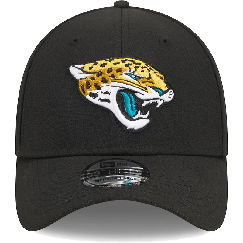 Casquette Flex 39THIRTY Main des Jaguars de Jacksonville New Era pour homme, noire