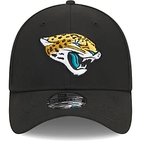 Casquette Flex 39THIRTY Main des Jaguars de Jacksonville New Era pour homme, noire