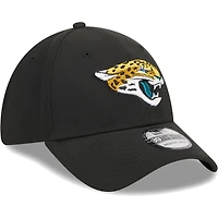 Casquette Flex 39THIRTY Main des Jaguars de Jacksonville New Era pour homme, noire
