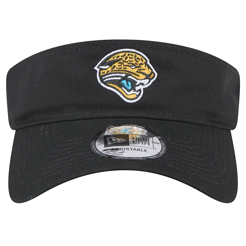 Visière ajustable principale Jacksonville Jaguars noire New Era pour homme