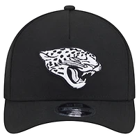 Men's New Era  Black Jacksonville Jaguars Team Collection 9FORTY M-Crown A-Frame Adjustable Hat